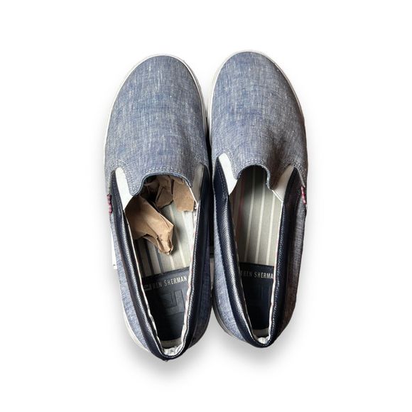 Ben Sherman Bradford Light Blue Casual Slip On Loafer Shoes - Men’s Size 13 - Picture 4 of 16